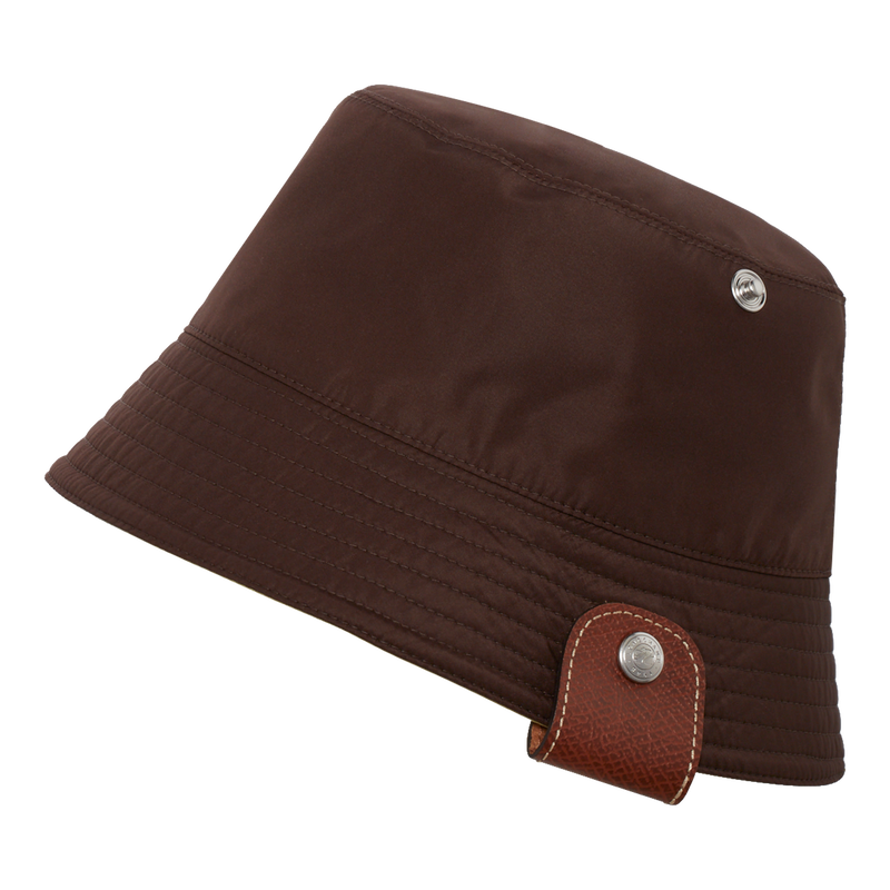 Reversible bucket hat , Mocha/Pistachio - Techno taffeta  - View 2 of  4