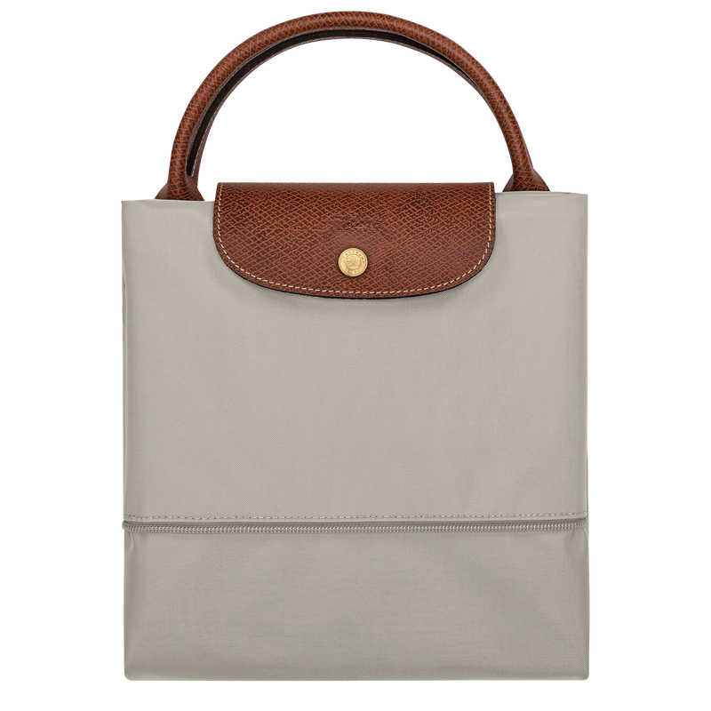 Le Pliage Original Travel bag expandable , Pebble - Recycled canvas  - View 7 of  7