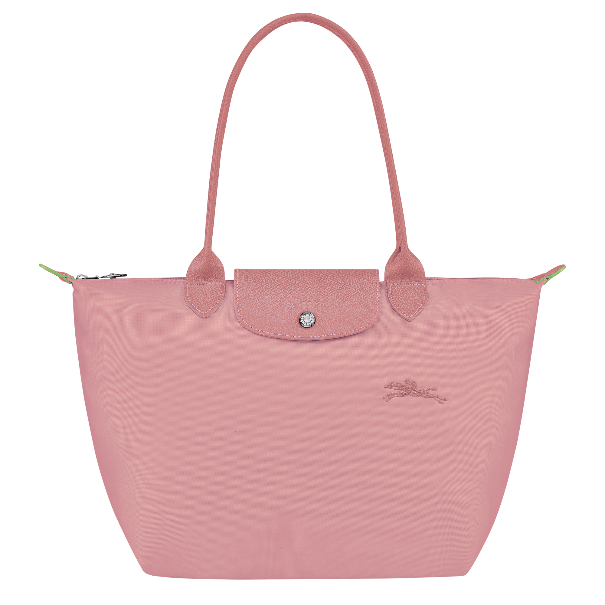 Le Pliage Green Tote bag M, Petal Pink