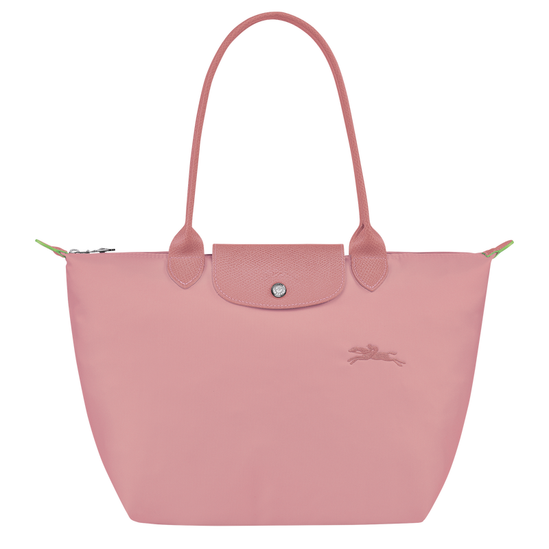 Le Pliage Green M Tote bag , Petal Pink - Recycled canvas  - View 1 of  5