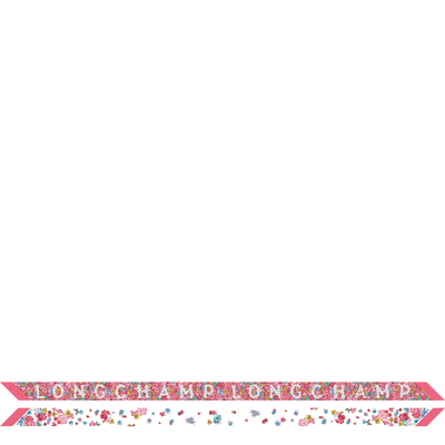 Frise Fleurie Headband , Shrimp - Silk