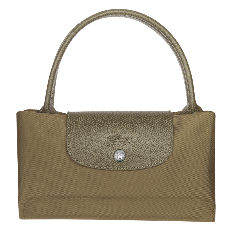 Le Pliage Green M Handbag , Artichoke - Recycled canvas  - View 7 of  7