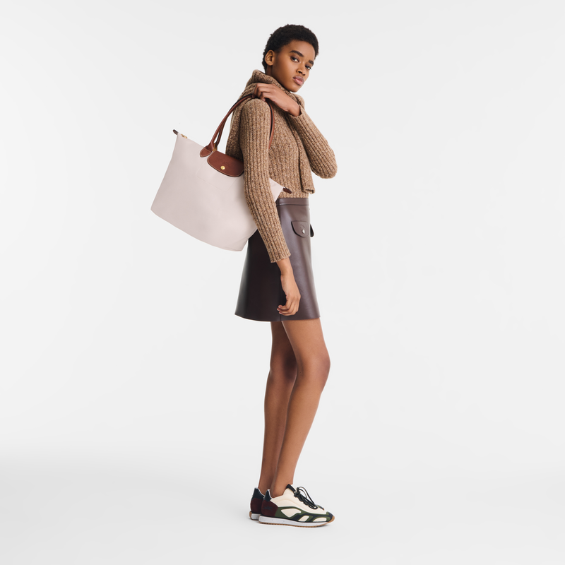 Le Pliage Original L Tote bag , Paper - Recycled canvas  - View 2 of  7