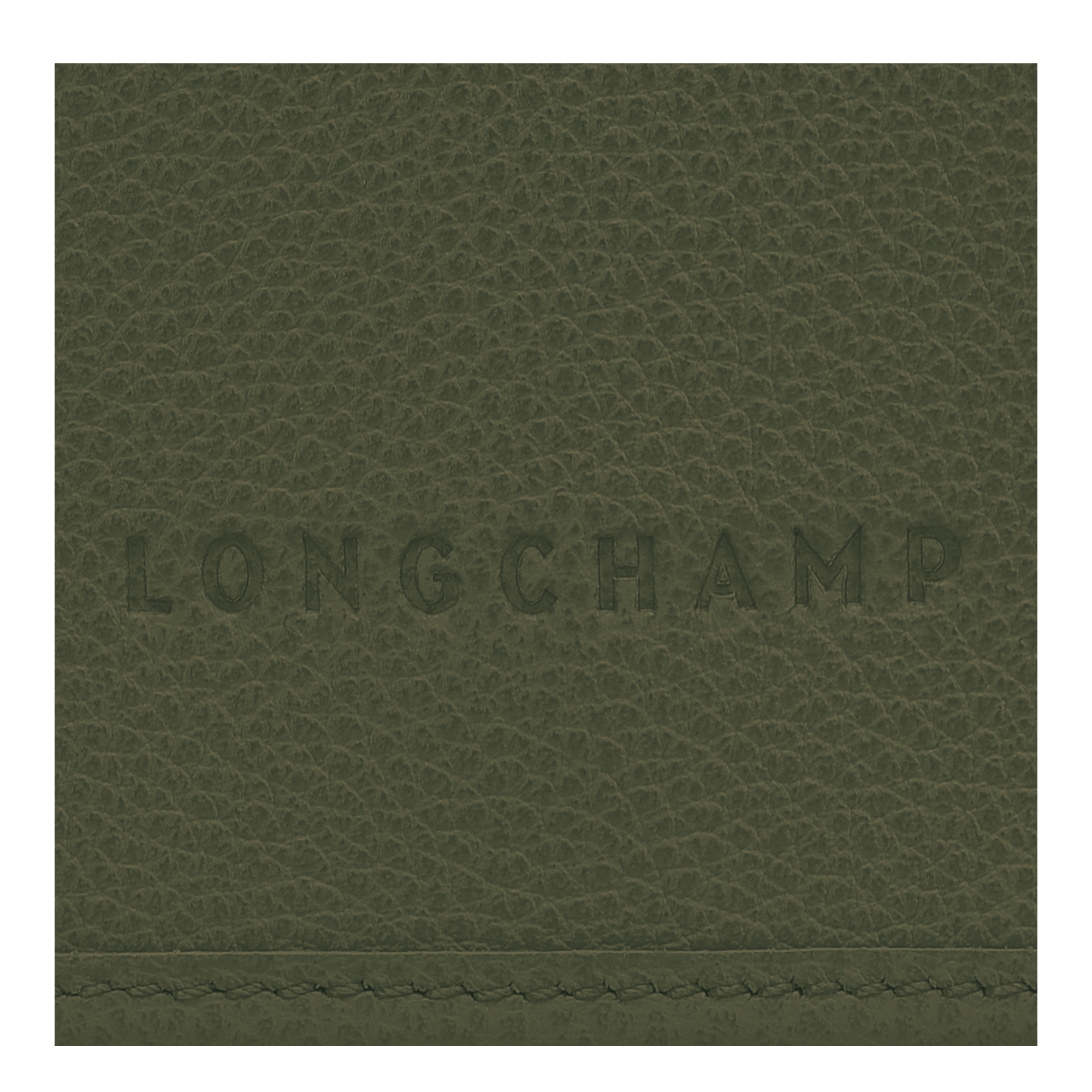 Clutch XS, Khaki - View 6 of 
        6 - zoom in Le Foulonné Clutch XS, Khaki