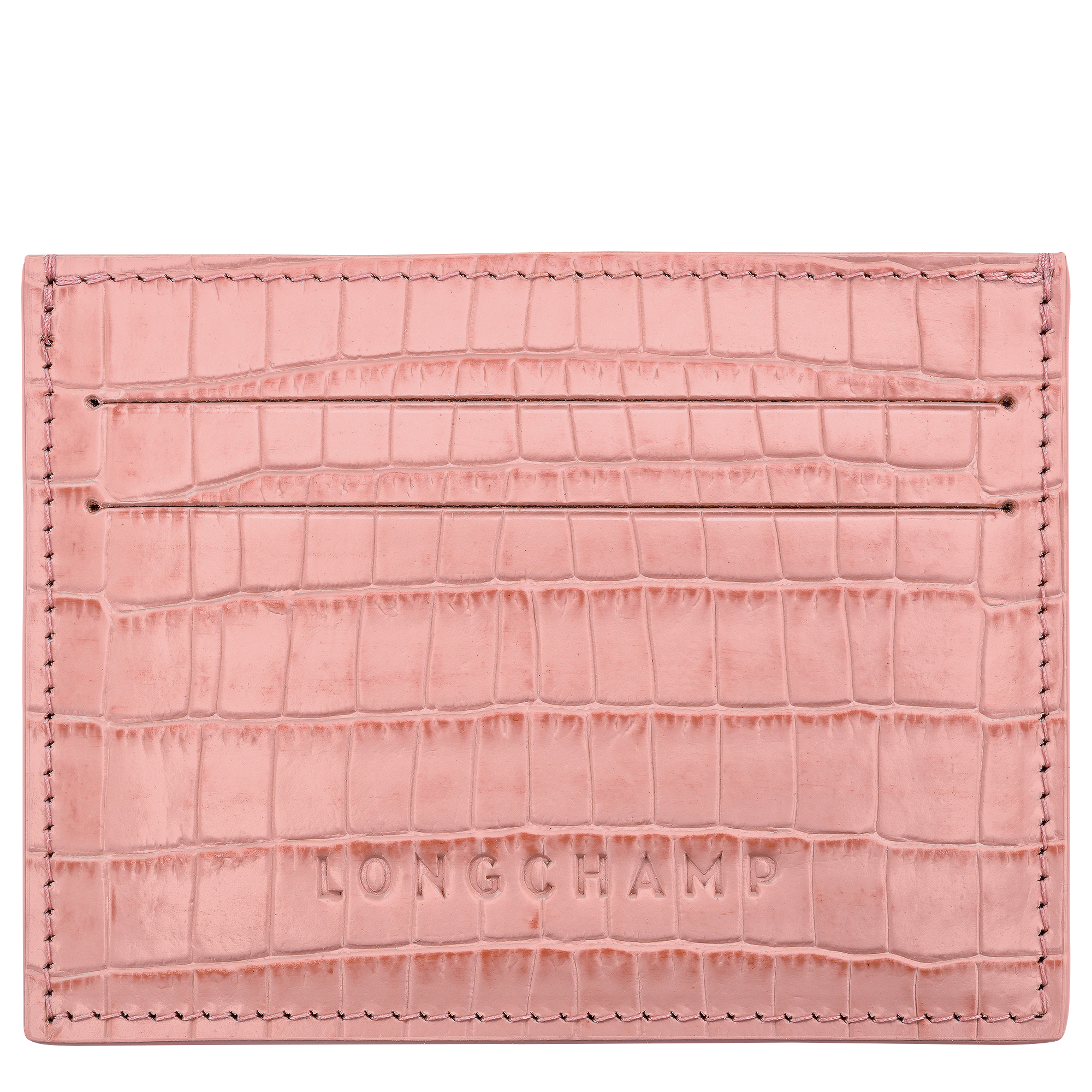 Longchamp Pocket Card holder, Pink Tea
