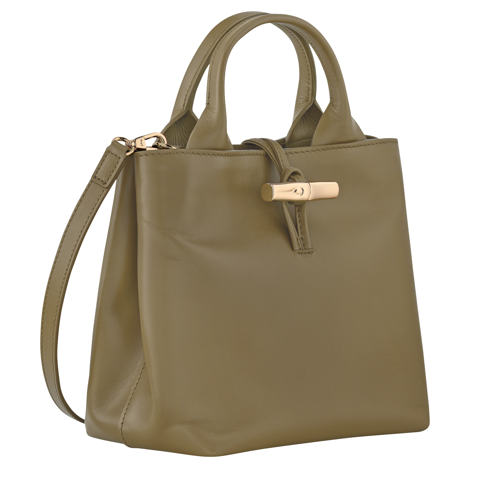 Handbag S, Olive - View 3 of
7 - zoom in Le Roseau Handbag S, Olive