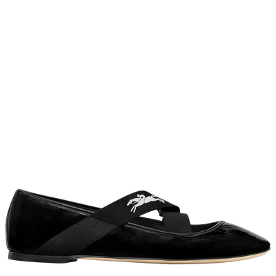Energy Ballerinas , Black - Leather
