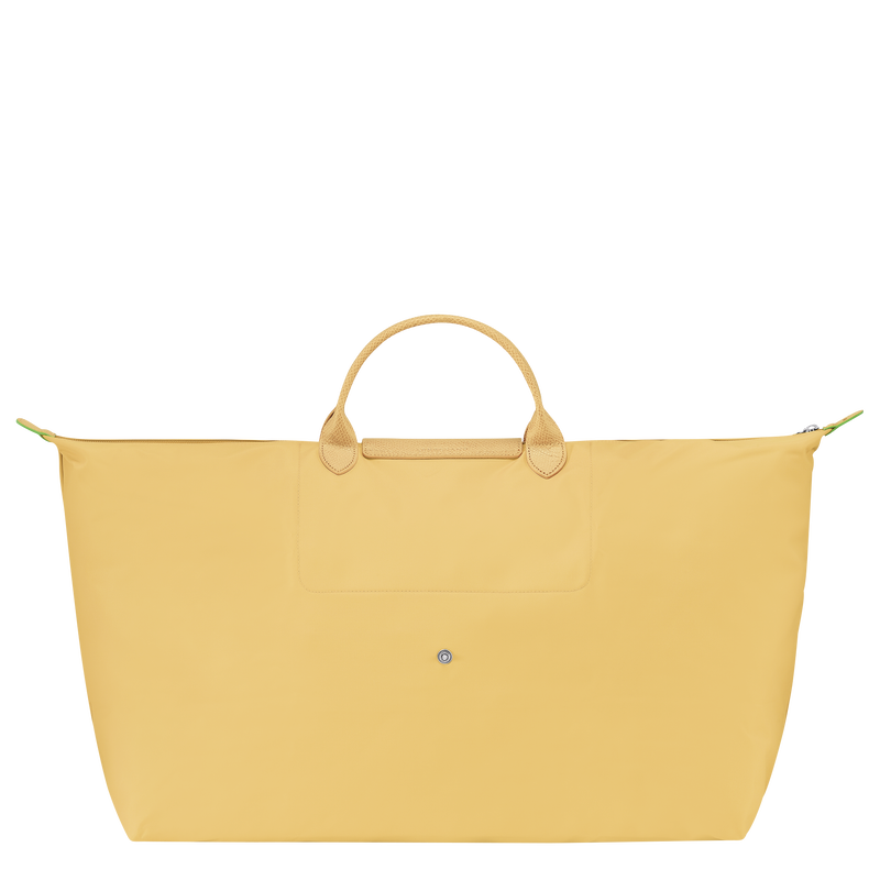 Le Pliage Green M Travel bag Wheat - Recycled canvas (L1625919A81 ...