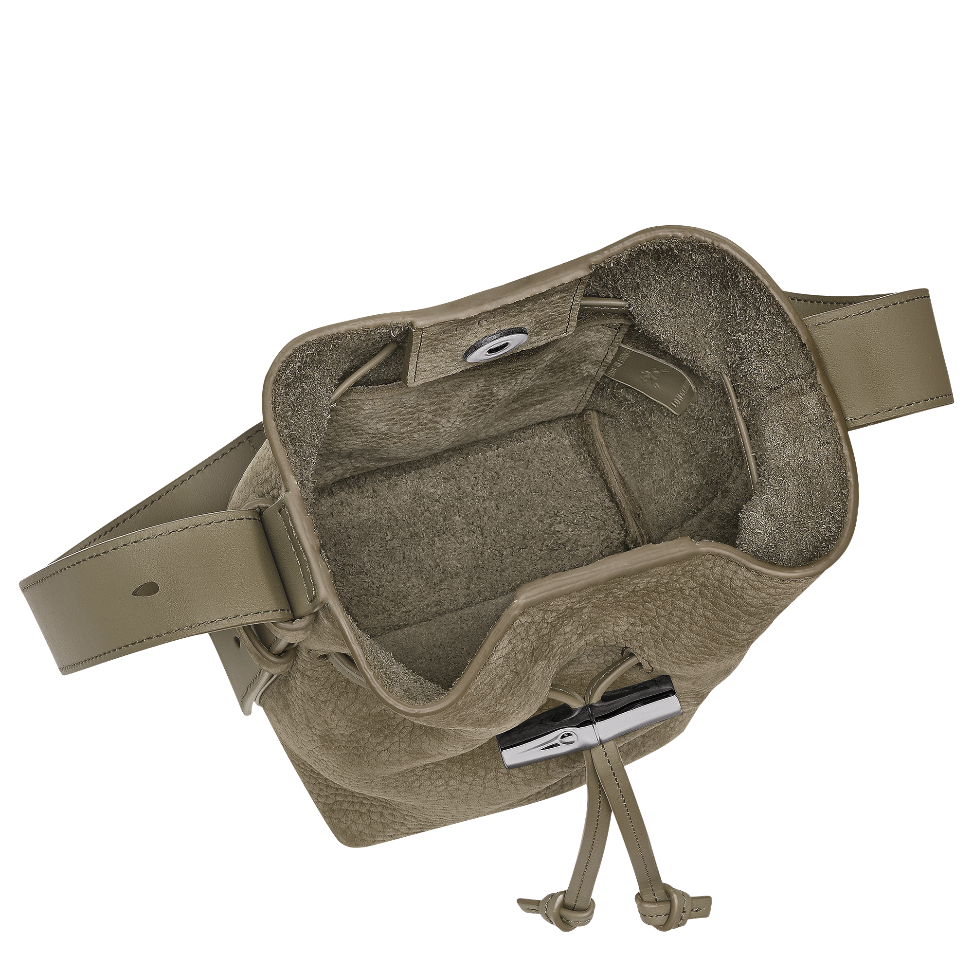 Le Roseau Bucket bag S, Lichen