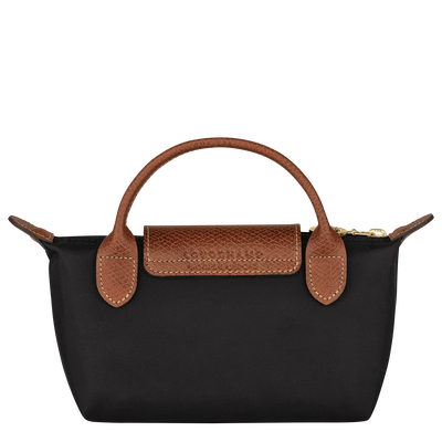 Le Pliage Original Pouch with handle, Black