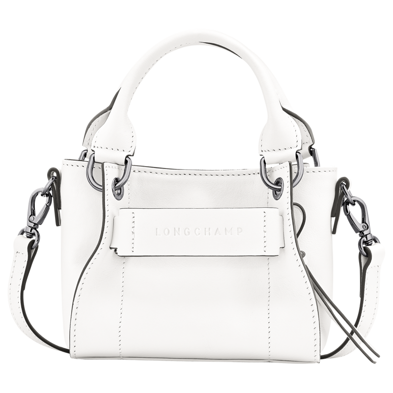 Longchamp 3D XS Handbag , White - Leather  - View 1 of  5