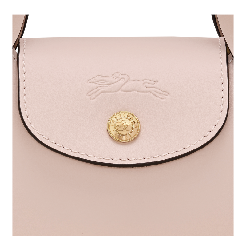 Épure XS Tote bag , Petal Pink - Leather  - View 3 of  3