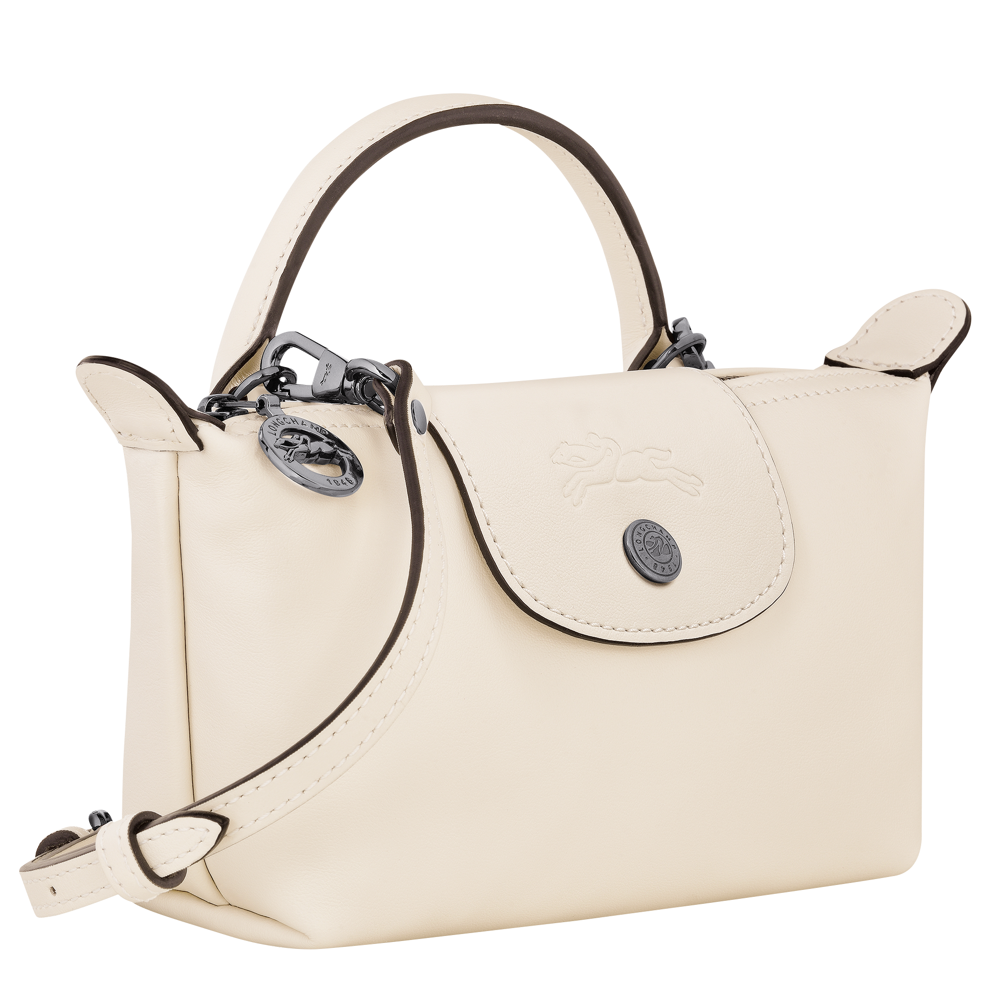 Pouch XS, Ecru - View 3 of
6 - zoom in Le Pliage Xtra Pouch XS, Ecru