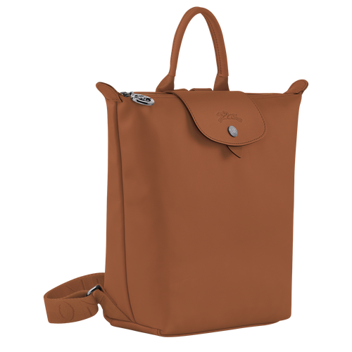 Le Pliage Xtra S Backpack , Cognac - Leather - View 3 of  6