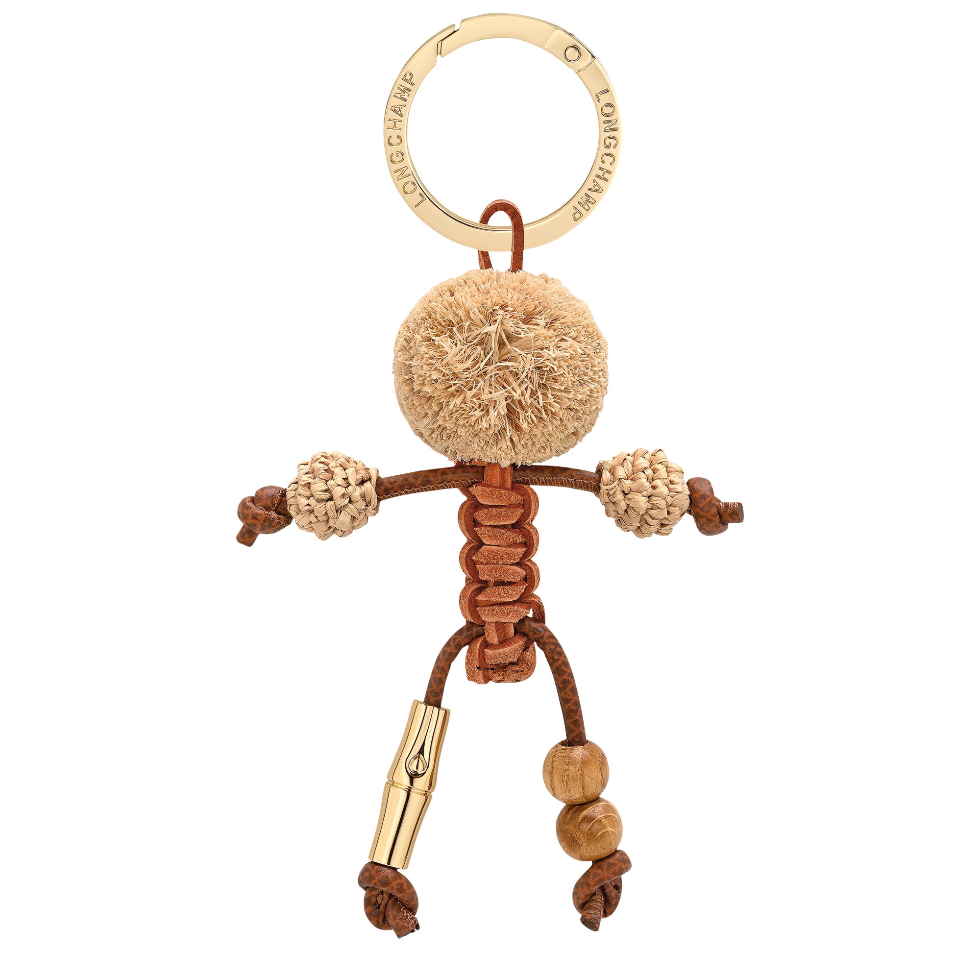 null Key ring, Brown