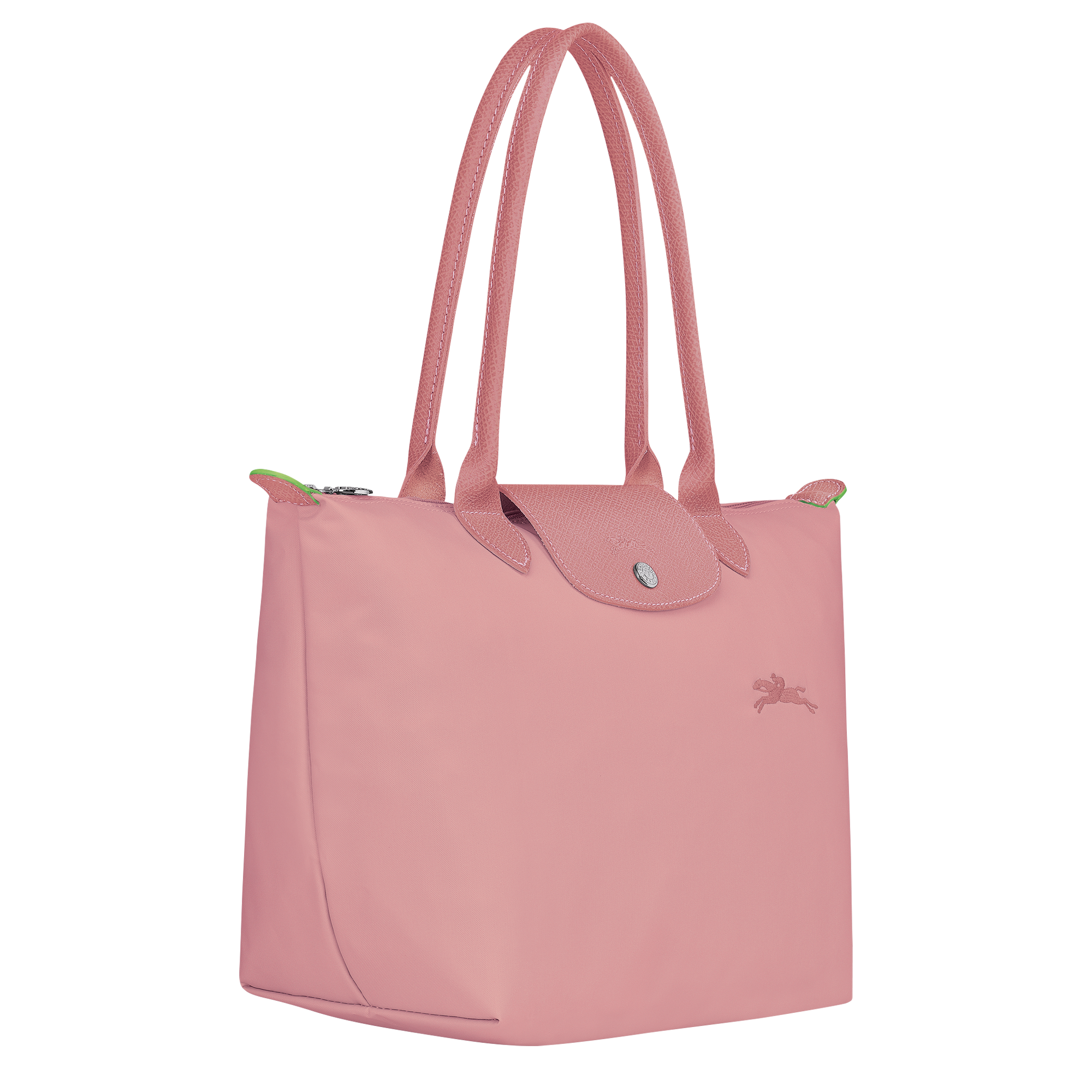 Le Pliage Green M Tote bag Pink - Recycled canvas (L2605919P75)