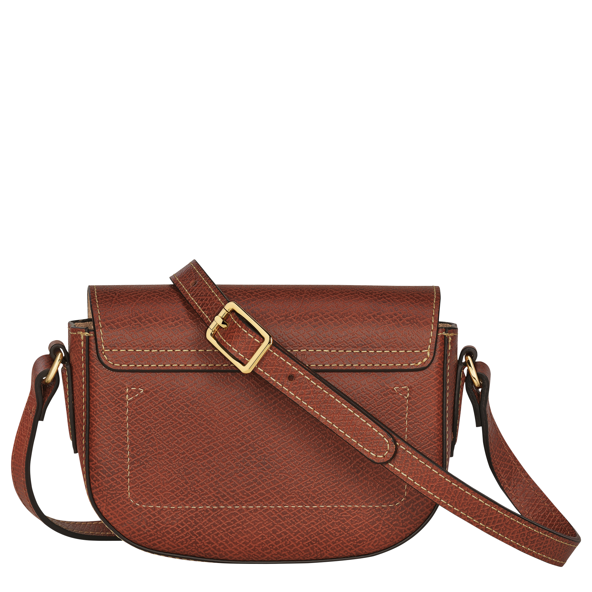 Crossbody bag XS, Brown - View 4 of
4 - zoom in Épure Crossbody bag XS, Brown