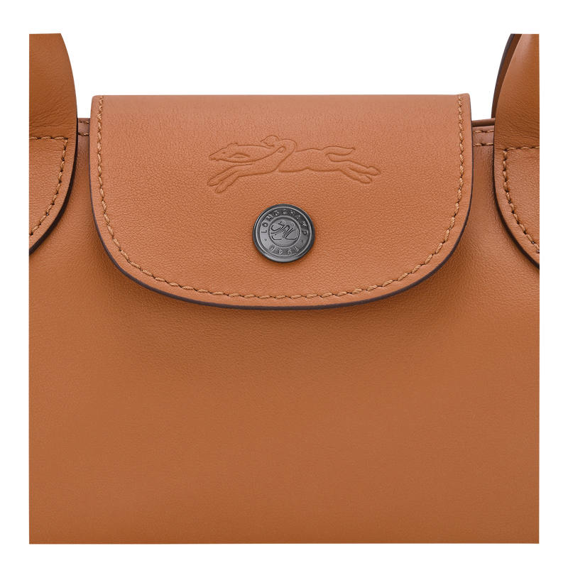 Le Pliage Xtra M Shoulder bag , Cashew - Leather  - View 5 of  5