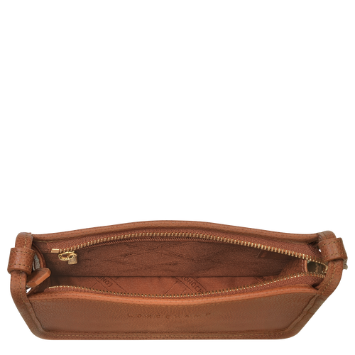 Le Foulonné S Crossbody bag , Caramel - Leather - View 5 of  6