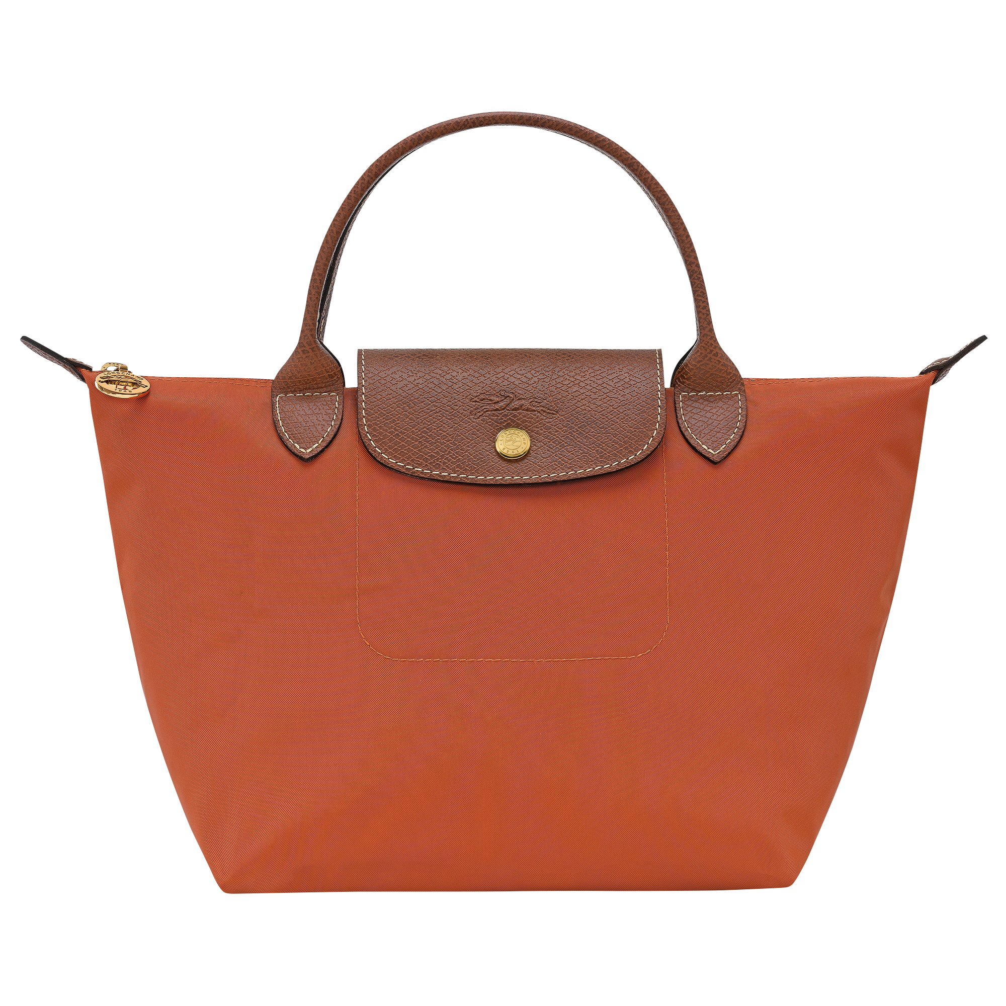 Handbag S, Brick - View 1 of
3 - zoom in Le Pliage Original Handbag S, Brick