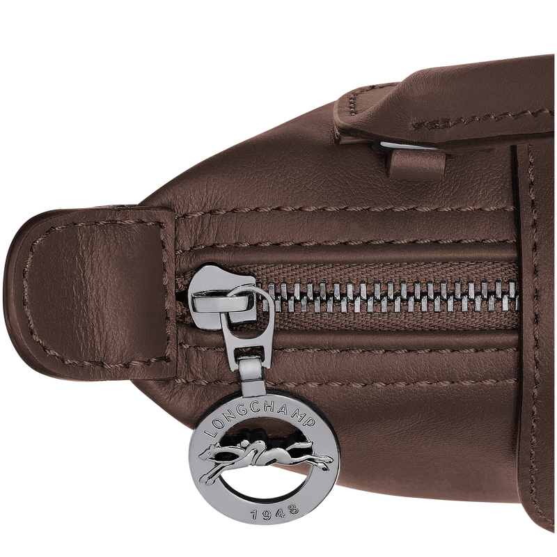 Le Pliage Xtra XS Pouch , Mocha - Leather  - View 5 of  5