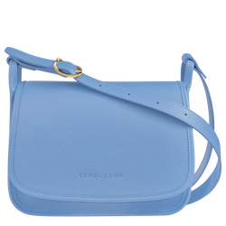 Le Foulonné S Crossbody bag , Cloud Blue - Leather