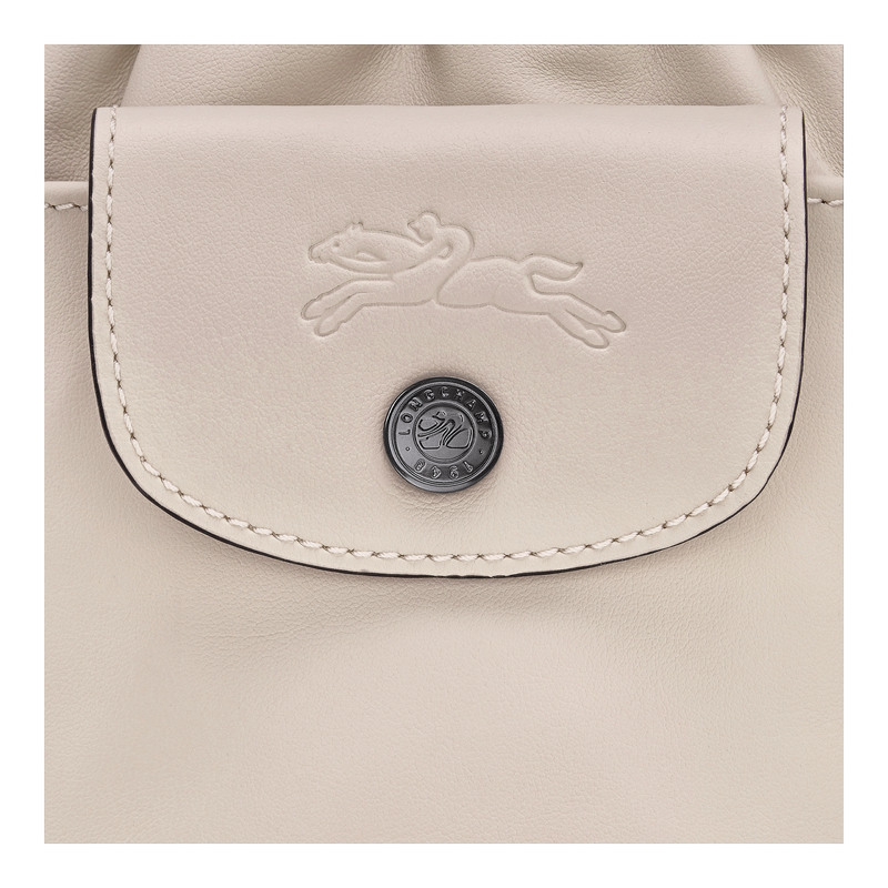 Le Pliage Xtra XS Bucket bag , Paper - Leather  - View 6 of  6