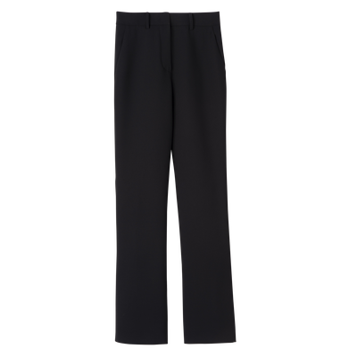 Trousers , Black - Crepe