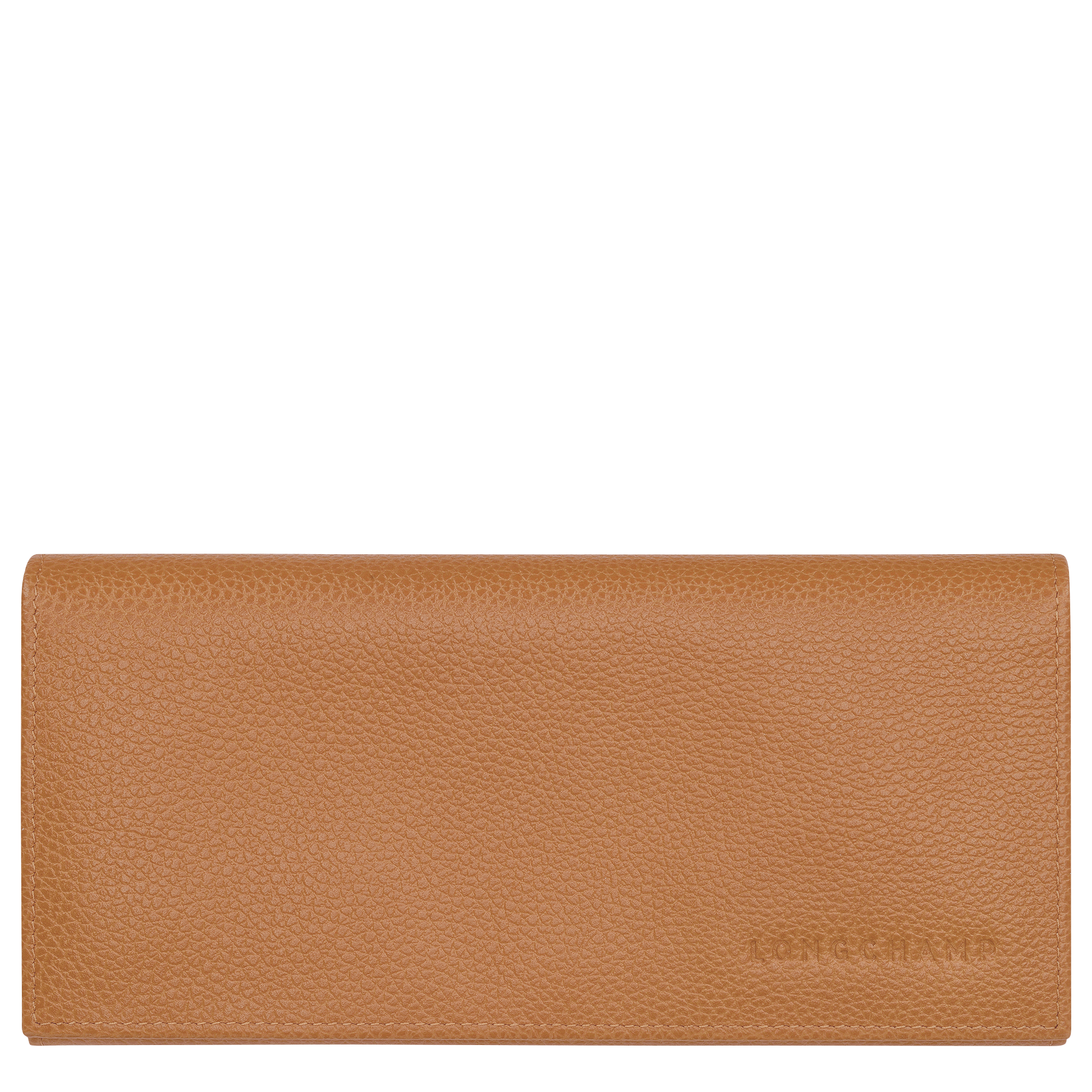 Le Foulonn&eacute; Long continental wallet, Pecan