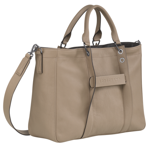 Longchamp 3d leather tote online