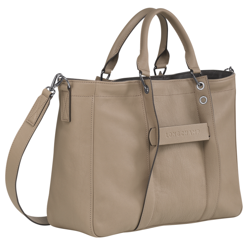 Longchamp tan new arrivals leather bag