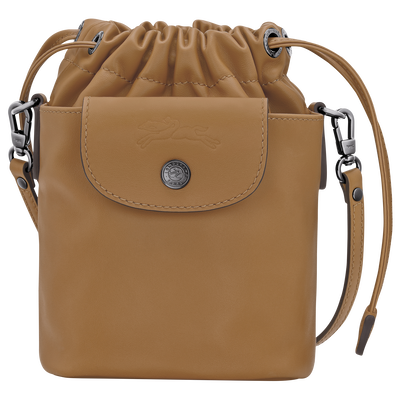 Le Pliage Xtra Bucket bag , Tobacco - Leather