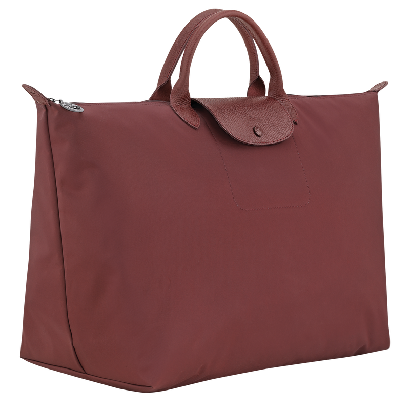 Le Pliage One S Travel bag , Burgundy - Canvas  - View 2 of  6
