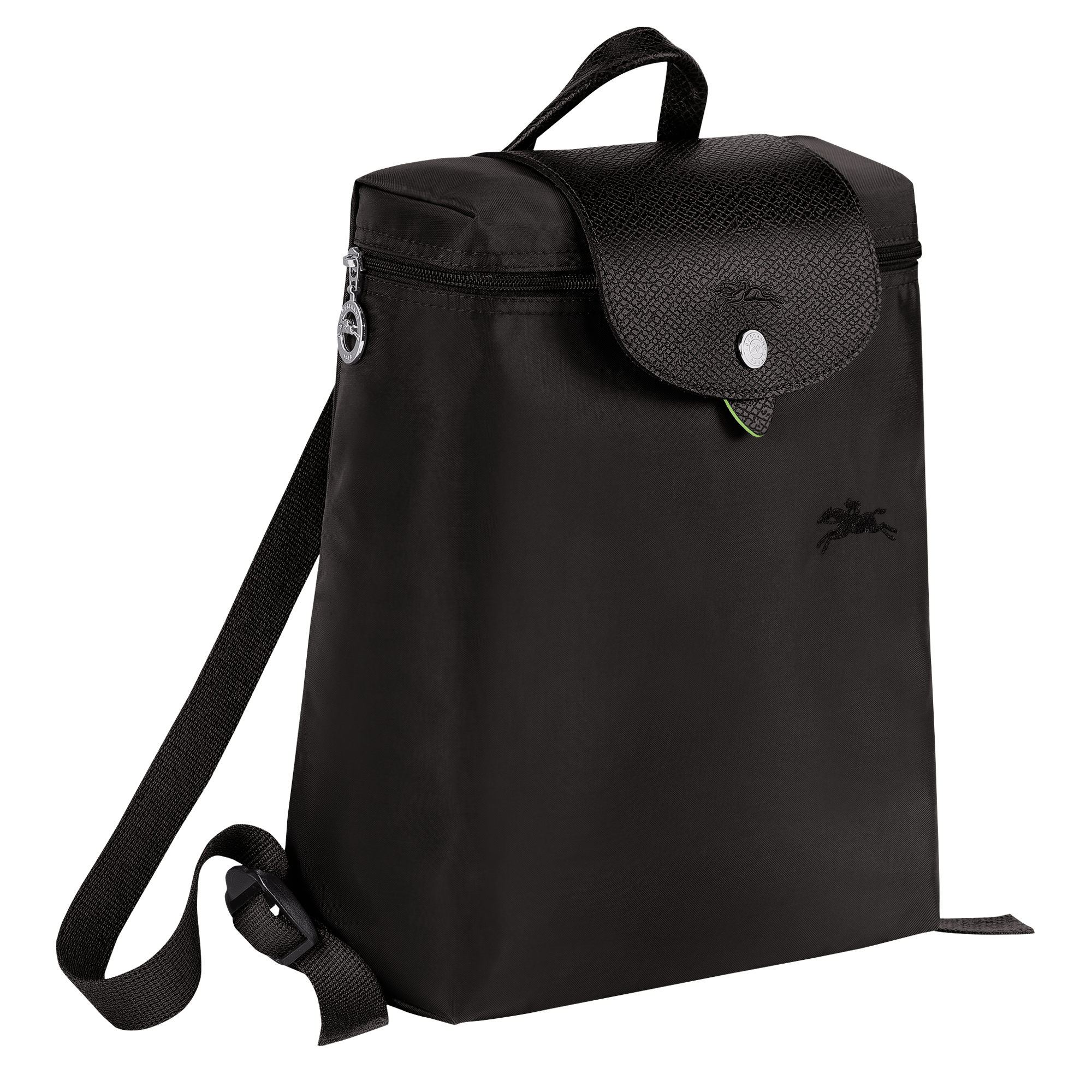 Backpack, Black - View 3 of 
        6 - zoom in Le Pliage Green Backpack, Black