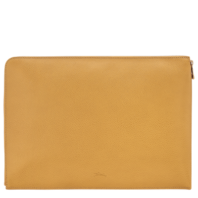 Le Foulonné Laptop case, Nutmeg