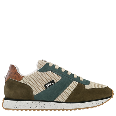 Le Pliage Green Sneakers , Cedar - Leather