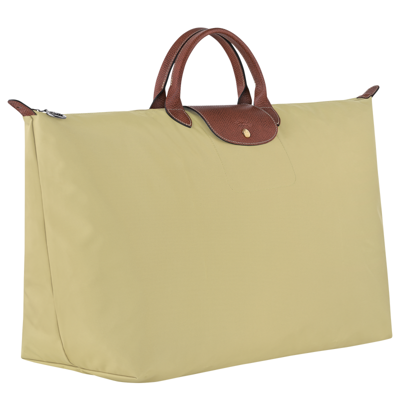 Le Pliage Original XL Travel bag , Pistachio - Recycled canvas  - View 2 of  6