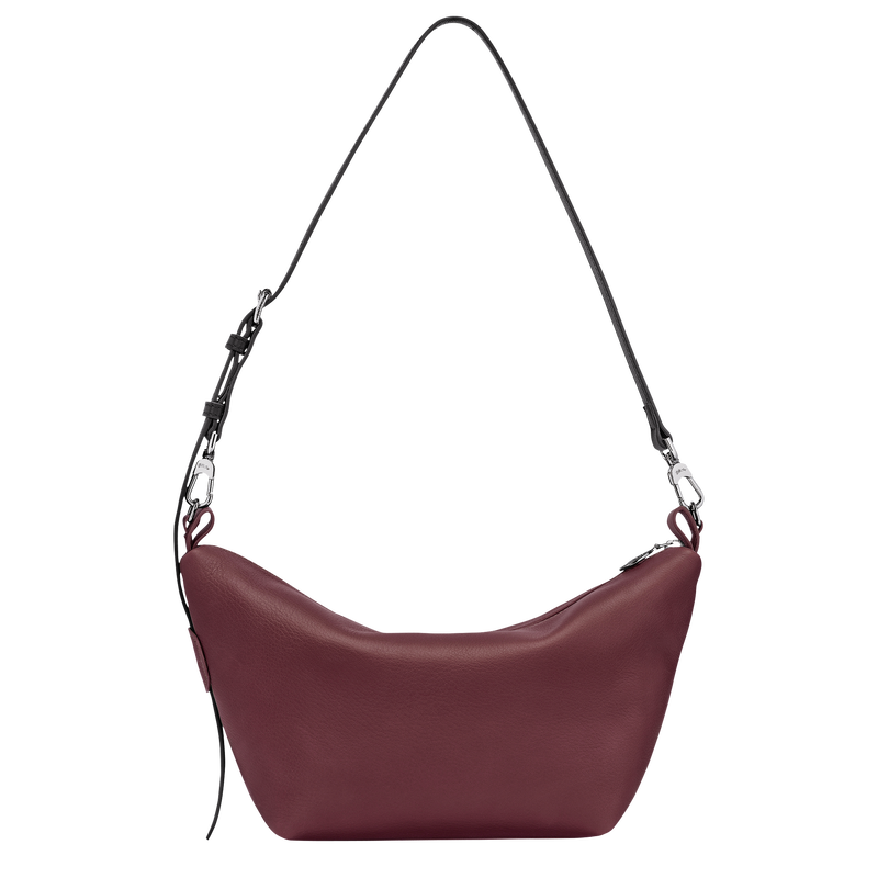 Le Slouchy S Crossbody bag , Pomegranate - Leather  - View 4 of  6