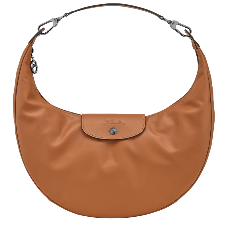 Le Pliage Xtra L Shoulder bag , Cashew - Leather  - View 1 of  6