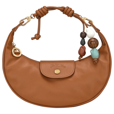 Le Pliage Xtra M Shoulder bag , Cashew - Leather