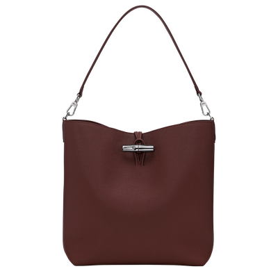 Le Roseau M Hobo bag , Burgundy - Leather