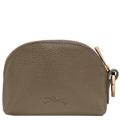 Le Foulonn&eacute; Coin purse , Caper - Leather