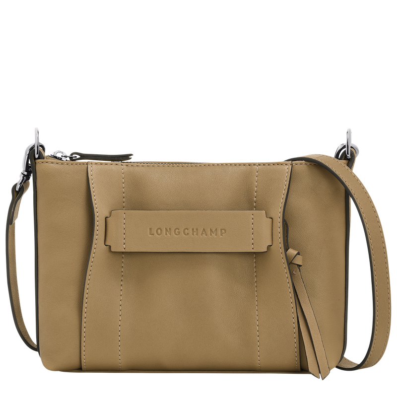 Longchamp 3D S Crossbody bag , Tobacco - Leather  - View 1 of  4