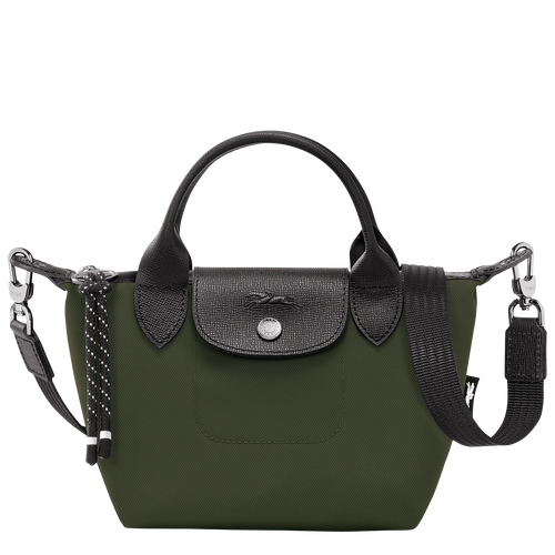 Le Pliage Energy XS Handbag Khaki Recycled canvas Longchamp TH