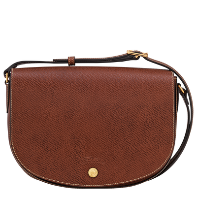 Épure Crossbody bag , Brown - Leather