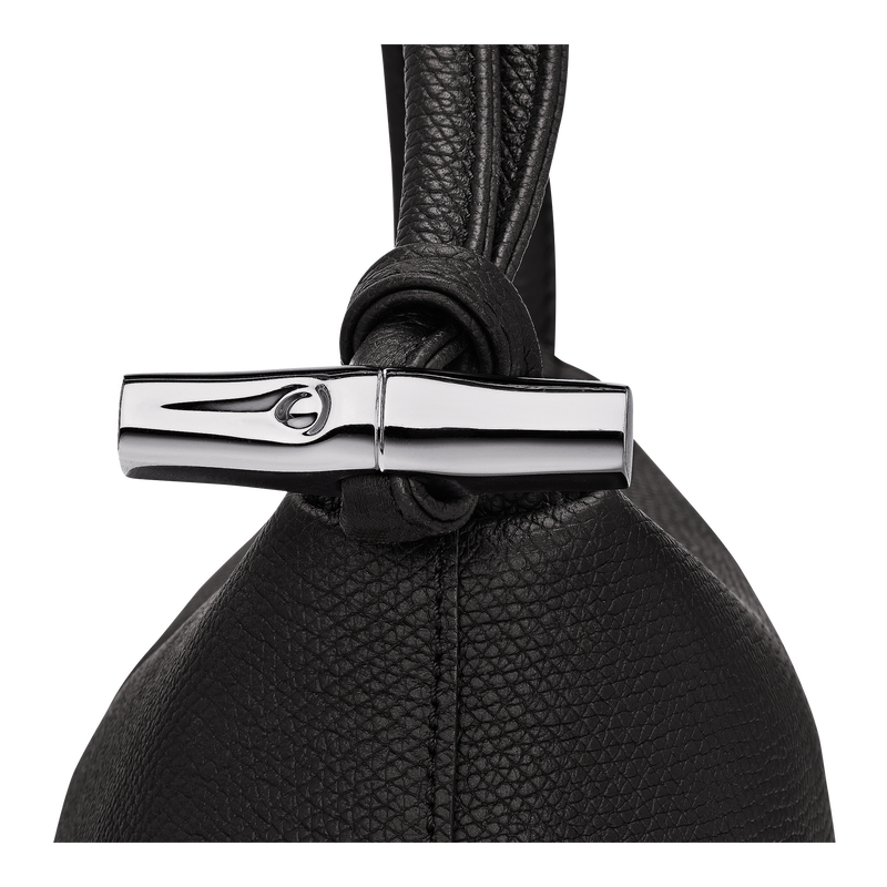 Le Roseau M Shoulder bag , Black - Leather  - View 6 of  6