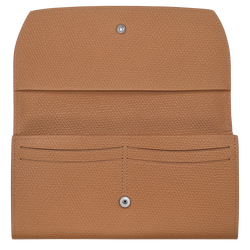 Roseau Continental wallet , Natural - Leather