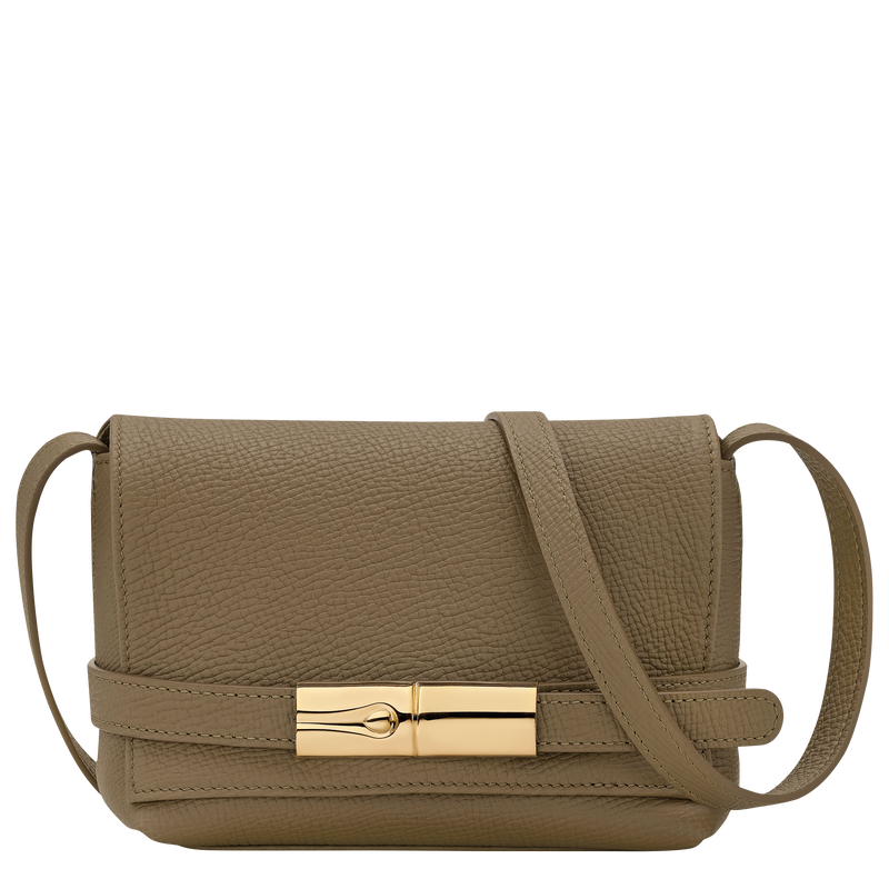 Le Smart S Crossbody bag , Olive - Leather  - View 1 of  6