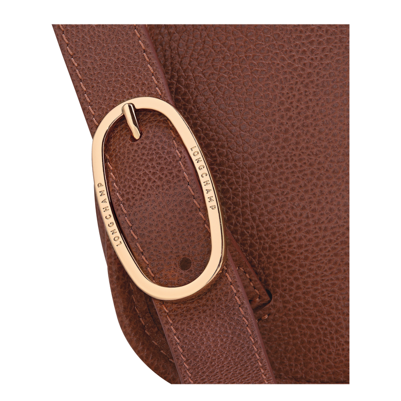Le Foulonn&eacute; M Backpack , Coffee - Leather  - View 5 of  5