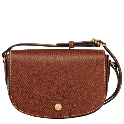 Épure S Crossbody bag , Brown - Leather